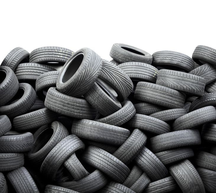 Pile of tires